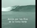LA HERRADURA desde el agua.  Surfing Lima, Perú