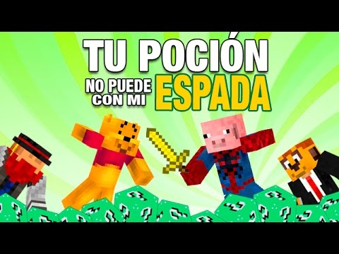 TU POCIÓN NO PUEDE CON MI ESPADA! | LUCKY BLOCKS C/ Luh, Exo y Macu