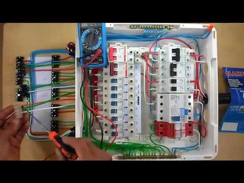 65. ELETRICIDADE - INSTALAÇÃO DE QUADRO DE DISTRIBUIÇÃO DE CIRCUITOS BIFÁSICO - 7°