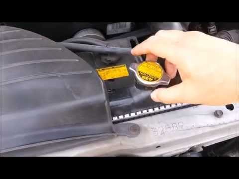 how to drain engine coolant