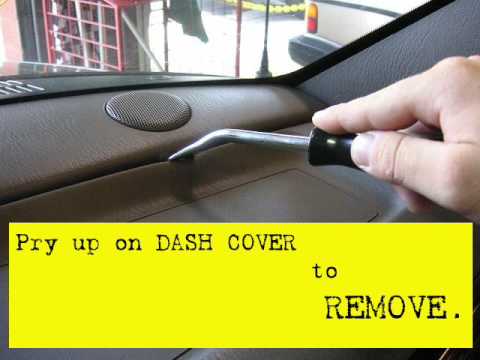 Remove and Install Jeep Grand Cherokee Dash Speakers / Tweeters 1999 – 2004