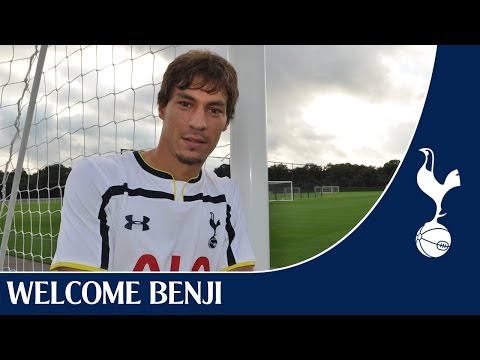 Benji Stambouli's first day at the Training Centre Benji Stambouli's first day at the Training Centre