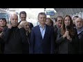 El presidente Mauricio Macri encabeza la inauguración del viaducto del ferrocarril Mitre