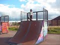 6ft Ramp 4 year old skateboarder