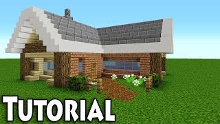Minecraft: How to Build a Cool & Small Easy Survival House / Tutorial