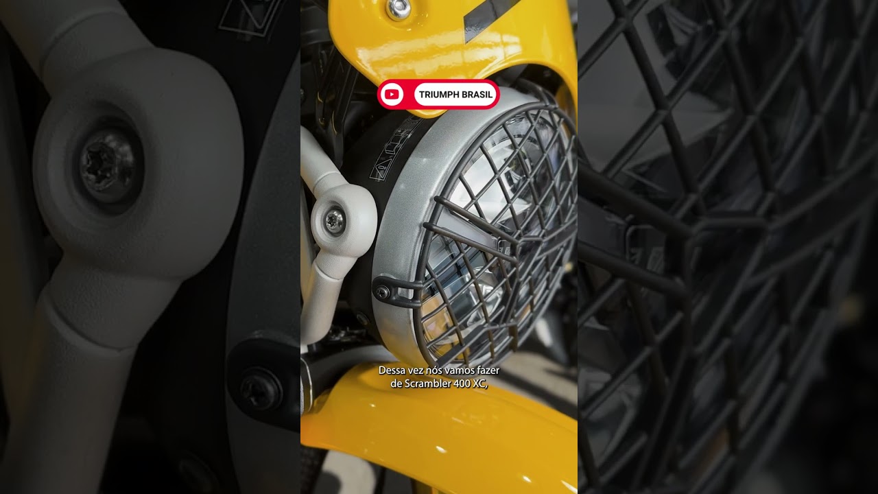 Você tem coragem de fazer 1200 KM com uma 400cc? A Triumph Scrambler 400XC te leva nessa aventura!