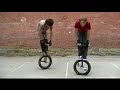 Extreme Unicycle Backflip Bridge of Death Shark Attack