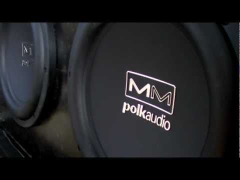 polk audio subwoofer - My friends new system in his truck 2 Polk Audio 10