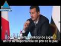 videos de Asad busca el apoyo de Sarkozy en las negociaciones con Isra
