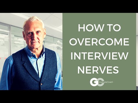 how to control nerves before an interview