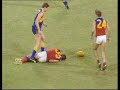 some of the best hard hits from australian rules football afl. americans take note that ''real men