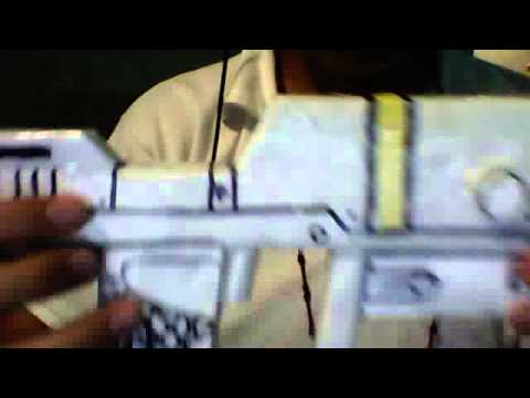 ARMA DE HALO DE PAPEL (PISTOLA MAGNUM)