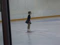 My Daughter Natasha at the Cardston Figure Skating Carnival