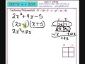 Factoring Polynomials (trinomials)   Part 1