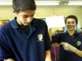 me cuttin up a lamb heart in science