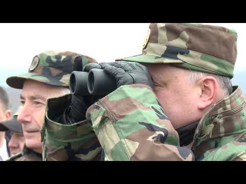 Comandantul Suprem al Forțelor Armate a inspectat încheierea exercițiului „Cetatea de Sud 2019”