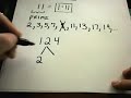 Factoring a Number - How to factor a number. Numerous examples are shown! For more free math videos, visit JustMathTutoring.com