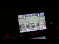 madden nfl football will be available for purchase when the 3ds launches on march 27 in north america. the 3d has been turned off because you can't record the 3d effect. more info at www.nintendoworldreport.com