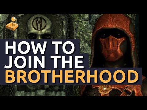how to i join the dark brotherhood in skyrim