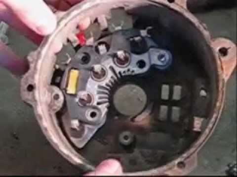 how to quiet alternator bearings