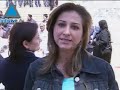 Palestinian journalists take to the streets