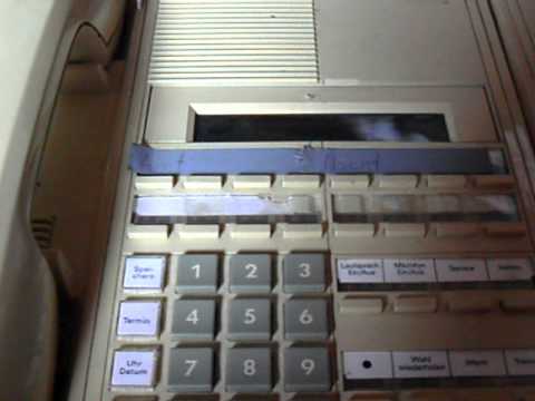 alte siemens telefonanlage mit systemtelefon analog