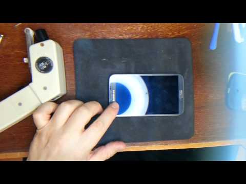Samsung Galaxy Note II Glass Removal