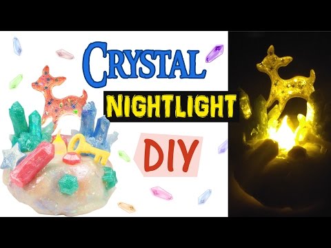 DIY CRYSTAL NIGHTLIGHT