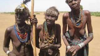 African Hamer And Omorate Tribes In The Omo Valley, Ethiopia