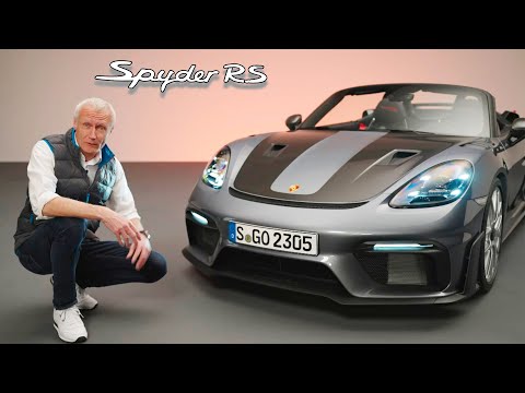 New Porsche 718 Spyder RS – Features & Overview / The Ultimate Boxster