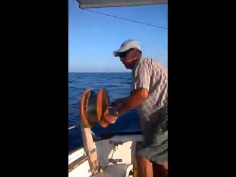 Pep Pomares amb un Enfos de 4,5kg a Currican