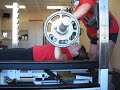 Ashley benching 115 x 5 ss w/ box jumps