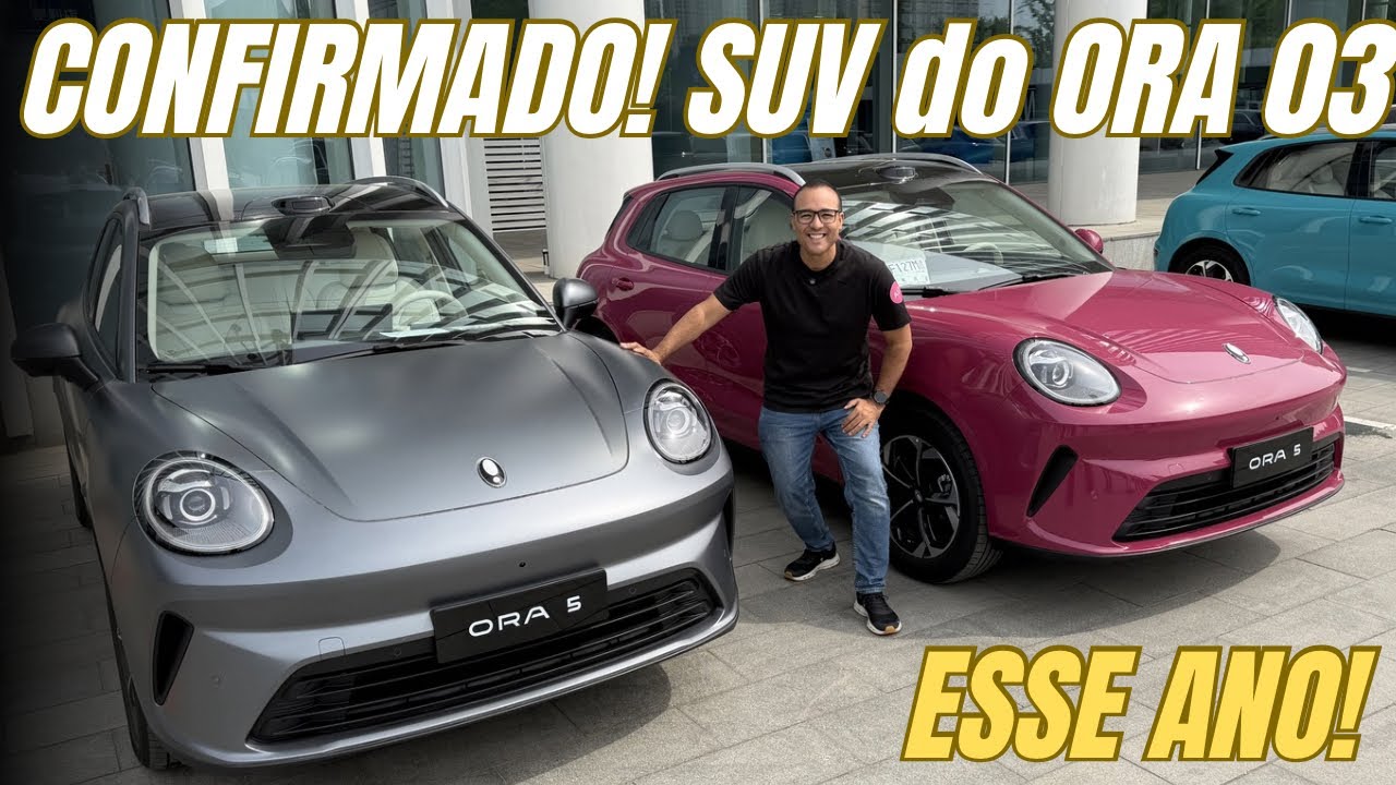 GWM ORA 5 elétrico CONFIRMADO no BRASIL: veja primeiro teste do SUV
