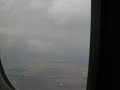 Stormy approach to Midway Airport, Chicago, Illinois USA