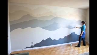 Mountain Mural Timelapse