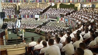 VÍDEO: Polícia Militar promove aula inaugural para 1.760 alunos