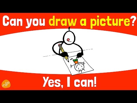 Verb Chant and Pattern Practice for Kids - Can You~?