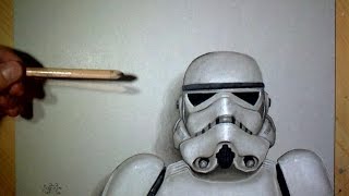 Speed Drawing: Stormtrooper (Star Wars)