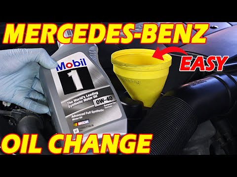 How To Change The Oil On Your Mercedes Benz S500