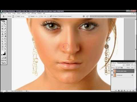 Photoshop Logo Design Youtube on How To Get Perfect Smooth Skin By Photoshop   Tutorial   Howtos