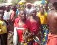Congo Bakete dancing women and mask