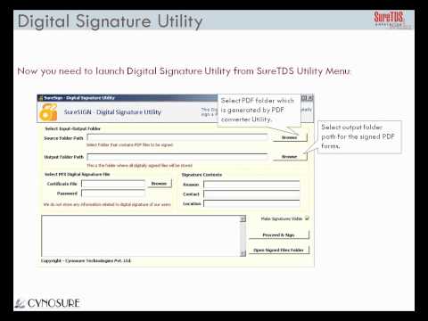 how to attach digital signature in form 16a