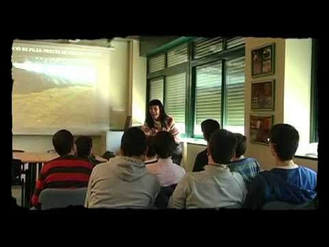 Us mostrem la visita d'un grup d'alumnes al Parc Ambiental de Bufalvent.