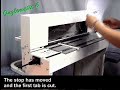 the o6p+gp electric tab cutting machine is ideal for any industrial printer or copy shop, foot switch activated with interchangeable tabbing dies. avaliable to purchase from chilvers reprographics.