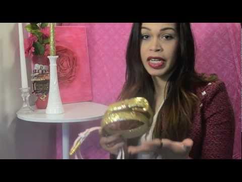 how to make a glitter belt