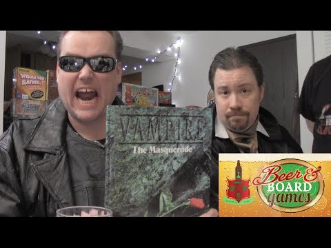 Drunk Vampire Roleplaying (Beer and Board Games)