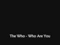 The Who - Who Are You