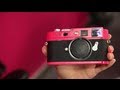 How to paint a Leica M9 Pinkenta - YouTube
