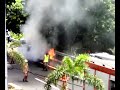Mercedes S Class Caught Fire