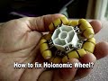 More stable omnidirectional Lego NXT robot with omniwheels.